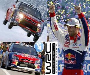 Rompicapo di Sebastien Loeb (Citroen), Campione del Mondo Rally 2010