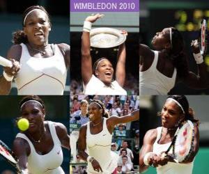 Rompicapo di Selena Williams, campione di Wimbledon 2010