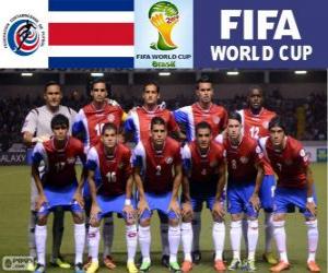 Rompicapo di Selezione del Costa Rica, Gruppo D, Brasile 2014