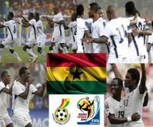 Rompicapo di Selezione del Ghana, gruppo D, Sud Africa 2010