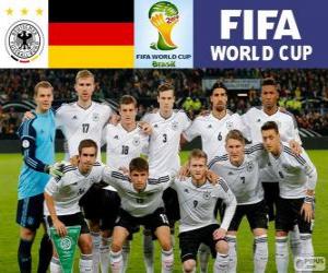 Rompicapo di Selezione della Germania, Gruppo G, Brasile 2014