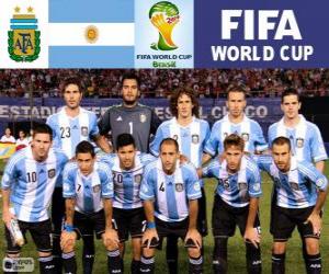 Rompicapo di Selezione dell'Argentina, Gruppo F,  Brasile 2014