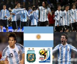 Rompicapo di Selezione di Argentina, Gruppo B, Sud Africa 2010