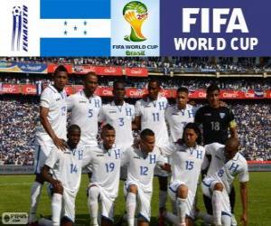 Rompicapo di Selezione di Honduras, Gruppo E,  Brasile 2014