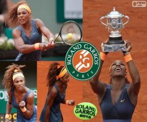 Rompicapo di Serena Williams campionessa Roland Garros 2013