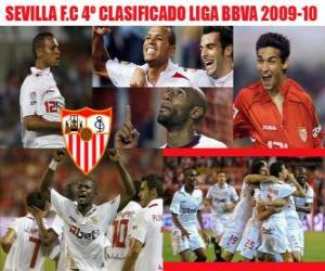 Rompicapo di Sevilla FC 4 Classificato Liga 2009-2010