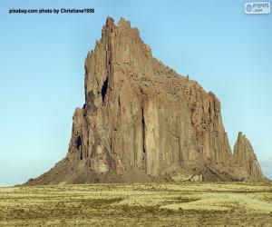 Rompicapo di Shiprock, Nuovo Messico, Stati Uniti