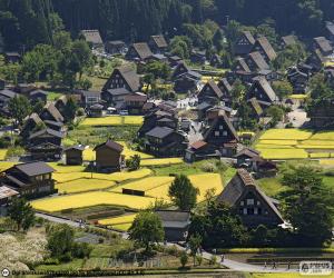 Rompicapo di Shirakawa-go, Giappone