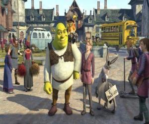 Rompicapo di Shrek con il successore di Azzurro possibile al trono