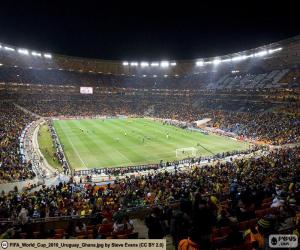 Rompicapo di Soccer City, interni