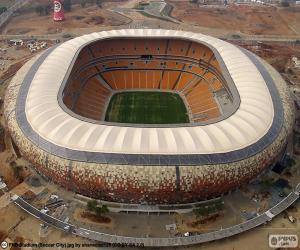 Rompicapo di Soccer City, veduta aerea