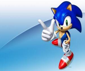 Rompicapo di Sonic the Hedgehog, il protagonista principale della serie di videogiochi Sonic