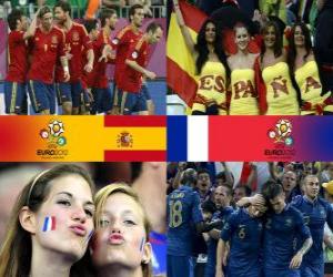 Rompicapo di Spagna - Francia, quarti di finale, Euro 2012