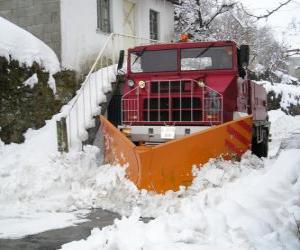 Rompicapo di Spazzaneve facendo il loro lavoro