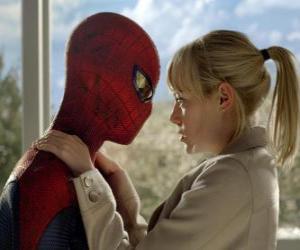 Rompicapo di Spider-man, insieme a Gwen Stacy