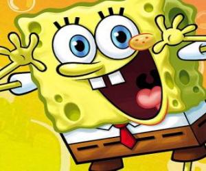 Rompicapo di SpongeBob felice