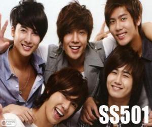 Rompicapo di SS501 è una boy-band sud coreana