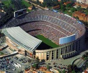 Rompicapo di Stadio di F. C. Barcelona - Camp Nou -