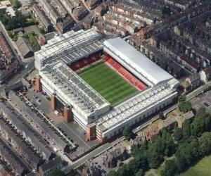 Rompicapo di Stadio di Liverpool F.C. - Anfield -
