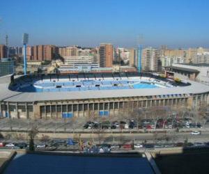 Rompicapo di Stadio di Real Zaragoza - La Romareda -