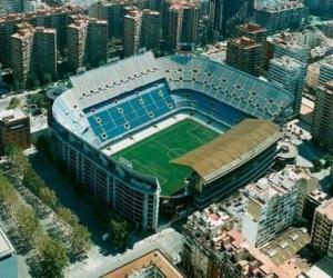 Rompicapo di Stadio di Valencia C.F - Mestalla -