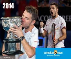 Rompicapo di Stanislas Wawrinka campione Open Australia 2014