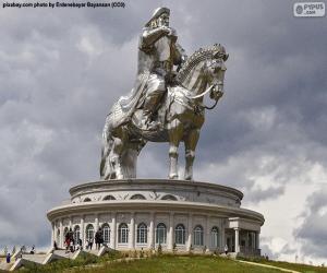 Rompicapo di Statua equestre di Gengis Khan, Mongolia