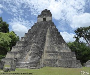 Rompicapo di Tempio I di Tikal, Guatemala