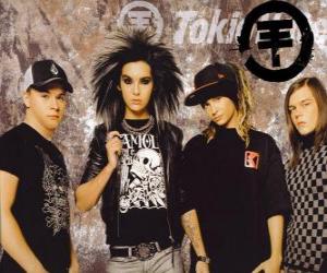 Rompicapo di Tokio Hotel sono un gruppo musicale di giovani rock pop tedesco di nascita è costituito da Bill Kaulitz, Tom Kaulitz, Georg Listing e Gustav Schäfer.