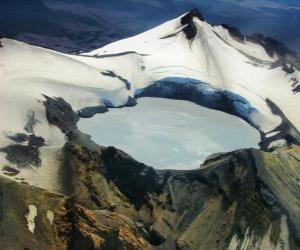 Rompicapo di Tongariro National Park, Nuova Zelanda.