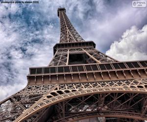 Rompicapo di Torre Eiffel di giorno