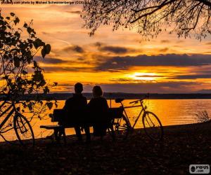 Rompicapo di Tramonto in coppia