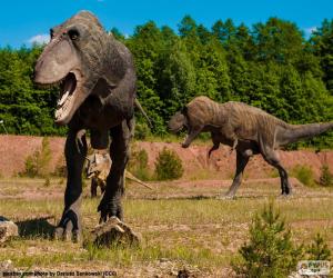 Rompicapo di Tre dinosauri