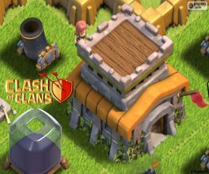 Rompicapo di Tre edifici di Clash of Clans