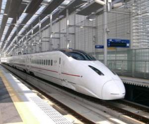 Rompicapo di Treni ad alta velocità in giapponese (Shinkansen)