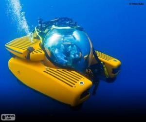 Rompicapo di Un piccolo sottomarino sul fondo del mare