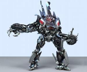 Rompicapo di Un trasformatore, un robot intelligente. Transformers