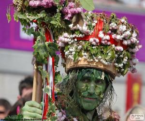 Rompicapo di Uomo verde, Carnevale