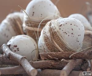 Rompicapo di Uova di Pasqua rustiche