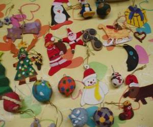 Rompicapo di Varietà di ornamenti di Natale