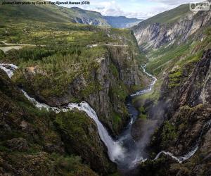 Rompicapo di Varingfossen, Norvegia