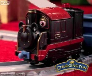 Rompicapo di Vecchio Pete, la locomotiva a vapore è la più antica chugger in Chuggington