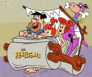 Rompicapo di Veicolo di I Flintstones
