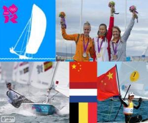 Rompicapo di Vela laser femminile Londra 12