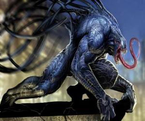 Rompicapo di Venom è una forma di vita simbionte e uno degli acerrimi nemici di Spider-Man