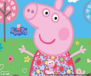 Rompicapo di Vestito a fiori Peppa Pig