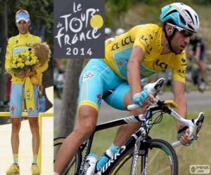 Rompicapo di Vincenzo Nibali, campione del Tour de France 2014