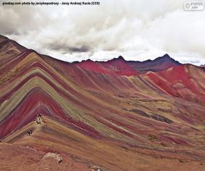 Rompicapo di Vinicunca, Perù