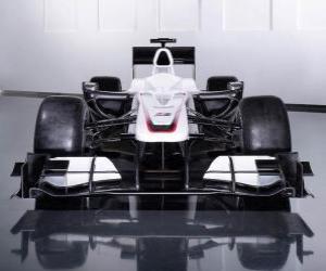 Rompicapo di Vista frontale, BMW Sauber C29