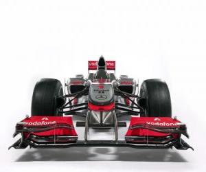 Rompicapo di Vista frontale, McLaren MP4-25